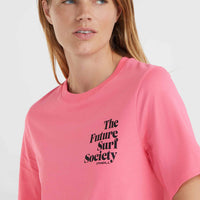 Future Surf Society Regular T-Shirt | Perfectly Pink