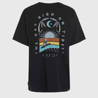 O'Neill Beach Vintage High On Tides T-Shirt | Black Out