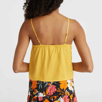 Tiare Woven Tank Top | Golden Haze