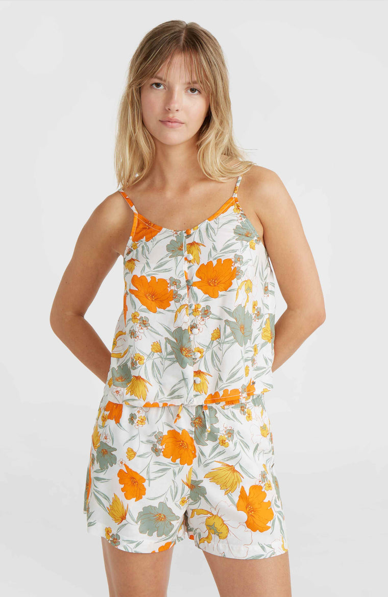 Tiare Woven Tank Top | White Bluemchen