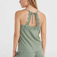 Essentials Ava Lace Tank Top | Lily Pad