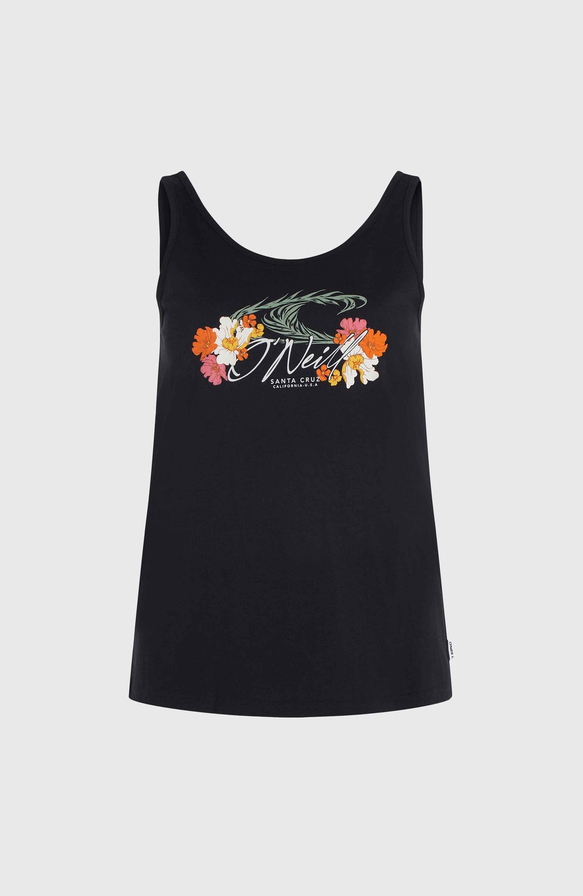 Luana Graphic Tank Top | Black Out