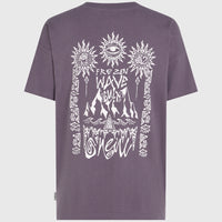 Surf Heroes Loose T-Shirt | Mauve Miracle