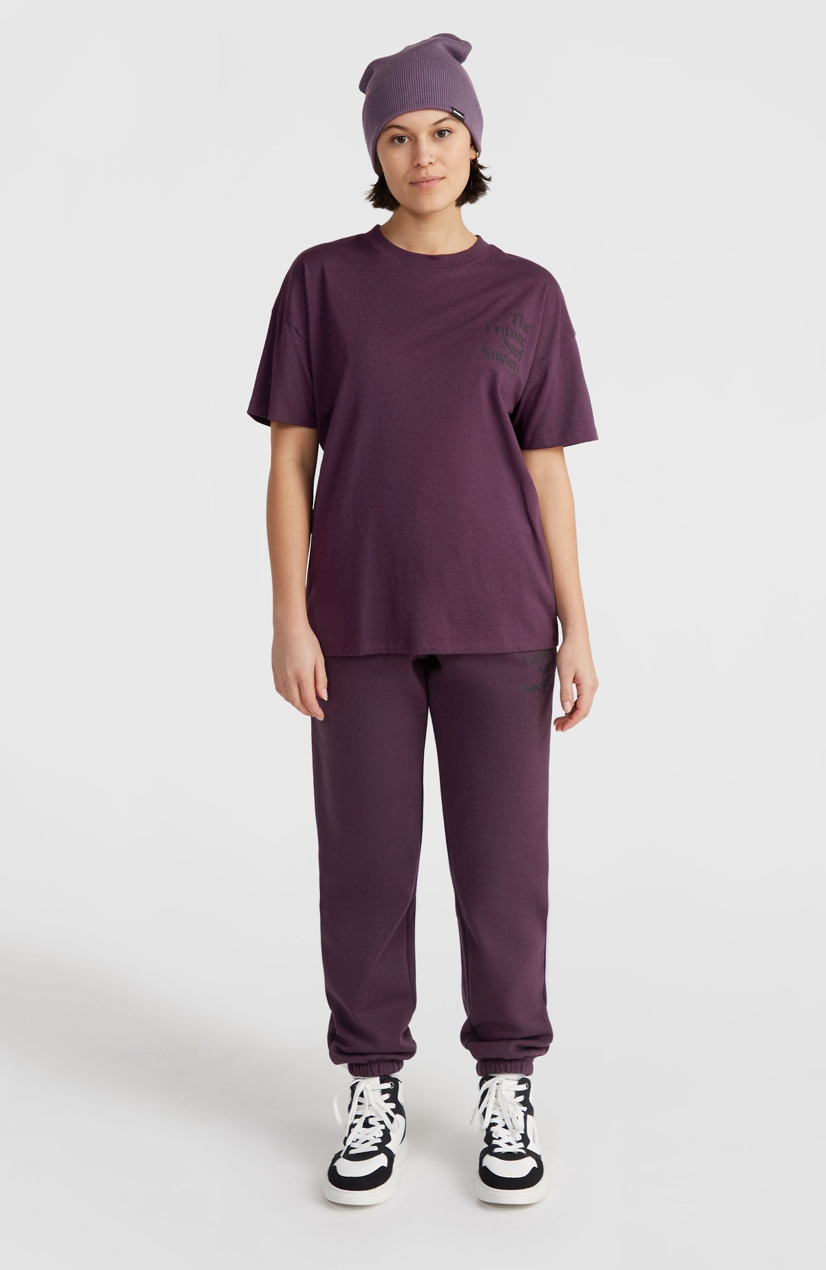 Future Surf Society T-Shirt | Aubergine