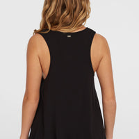 Essentials Tokeena Embroidery Tank | Black Out