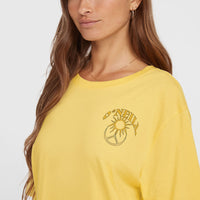 Summer Musthaves Back Print T-Shirt | Tender Buttercup