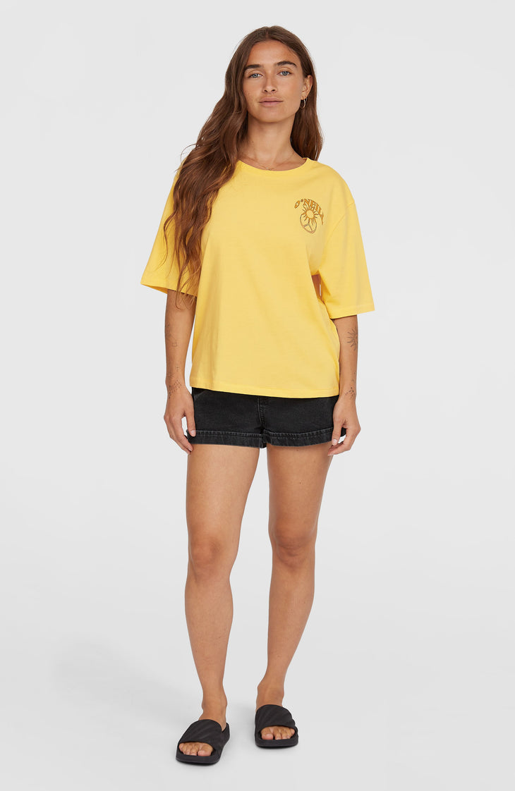 Summer Musthaves Back Print T-Shirt | Tender Buttercup
