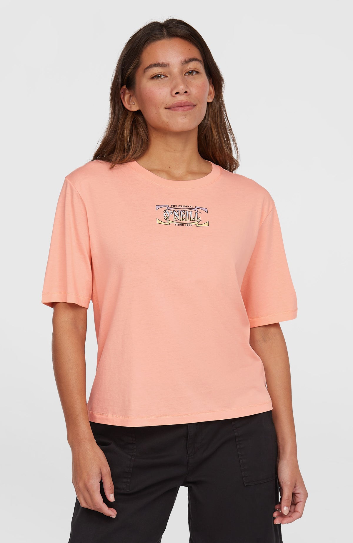 Summer Musthaves Back Print T-Shirt | Coral Pop