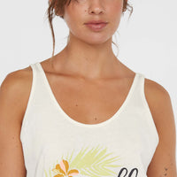 Luana Graphic Tank Top | Snow White