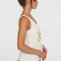 Luana Graphic Tank Top | Snow White