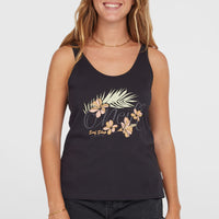 Luana Graphic Tank Top | Black Out