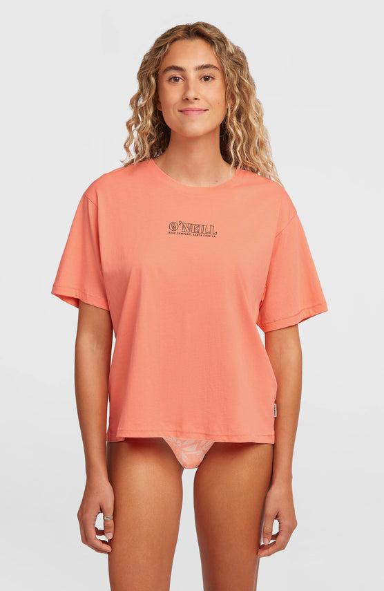 O’Neill Boxy Back Print T-Shirt | Funky Peach