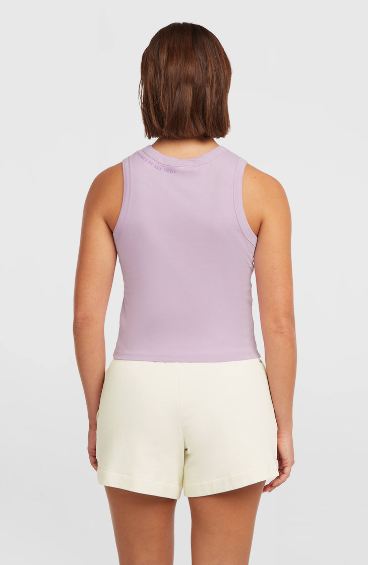 Women Of The Wave Tank Top | Pale Lavender