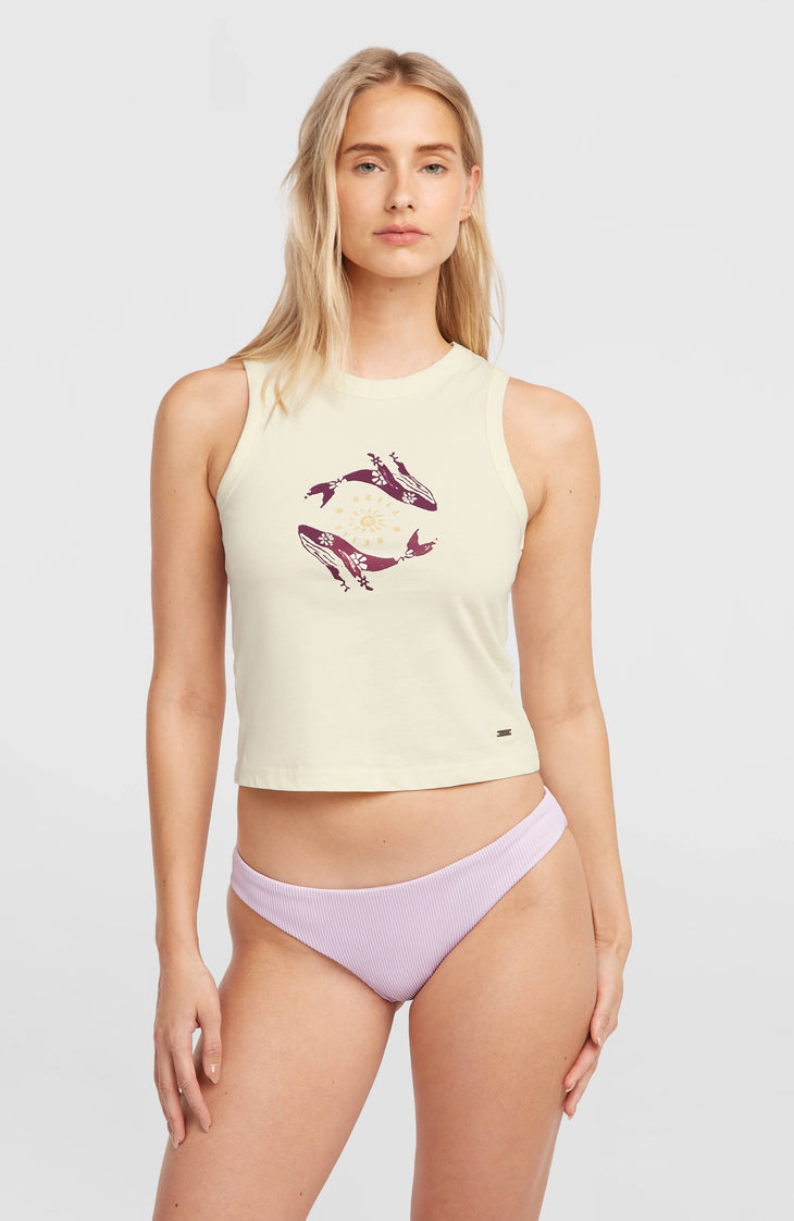 Women Of The Wave Tank Top | Pistachio Shell