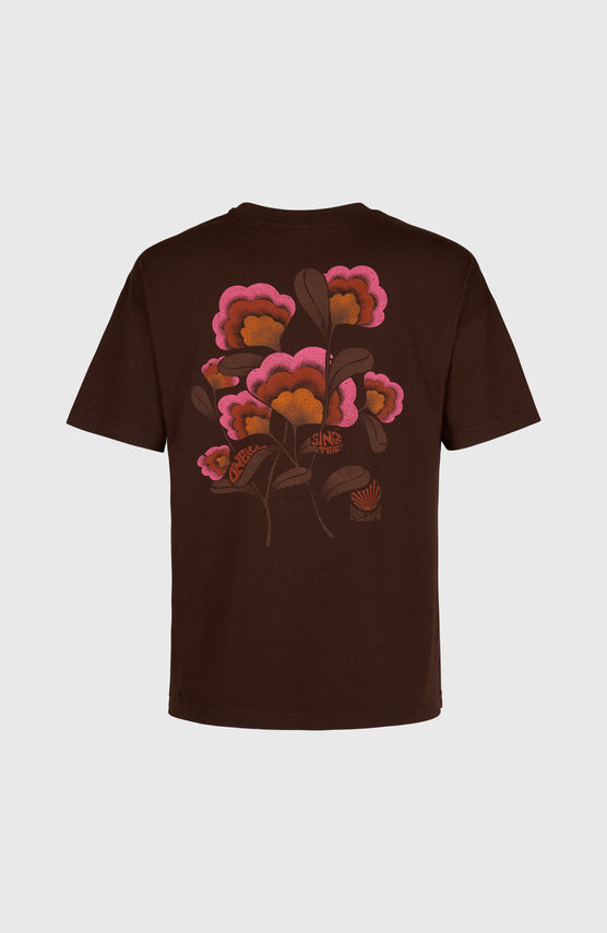 O'RIGINALS BACK PRINT T-SHIRT | Coffee Bean