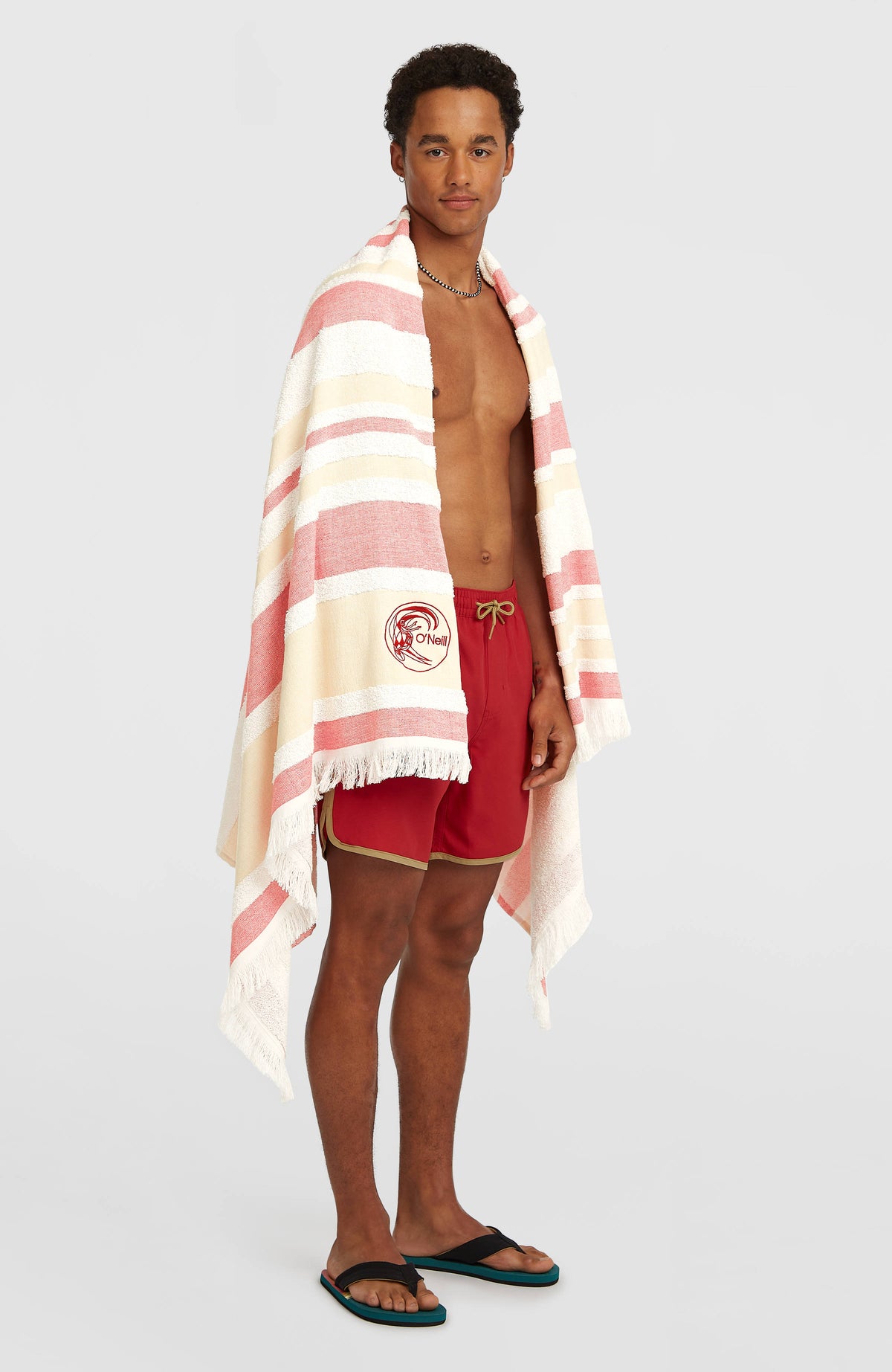 O'Riginals Towel | Midnight Poppy Colour Block