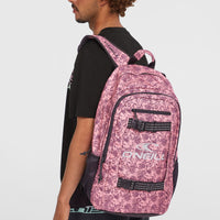 Boarder Backpack | Pink Tonal Flower