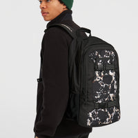 Boarder Backpack | Black/Beige Quarry