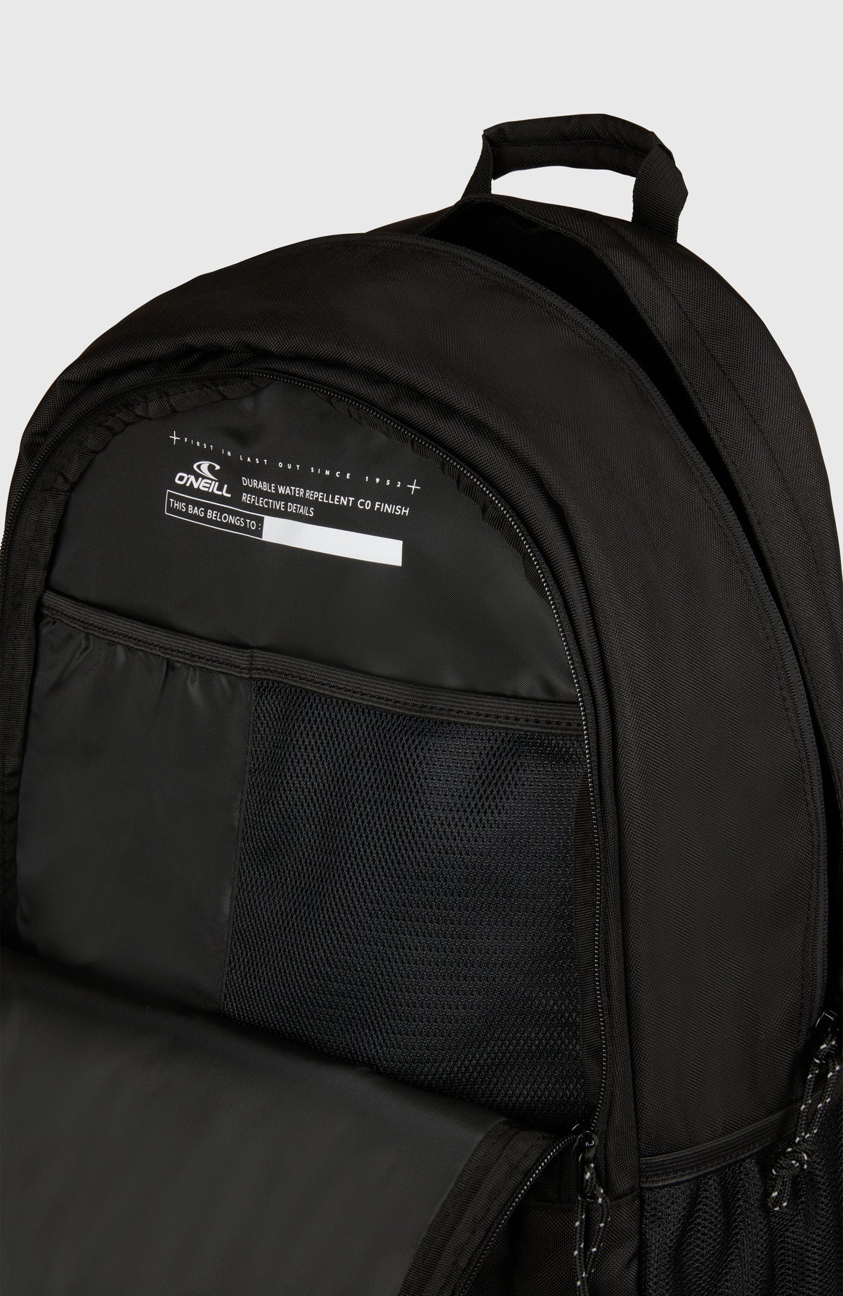 Boarder Backpack | Black/Beige Quarry