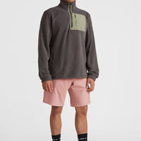 Utility Half Zip Fleece | Raven