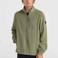 Utility Light Polartec 100 Fleece | Deep Lichen Green