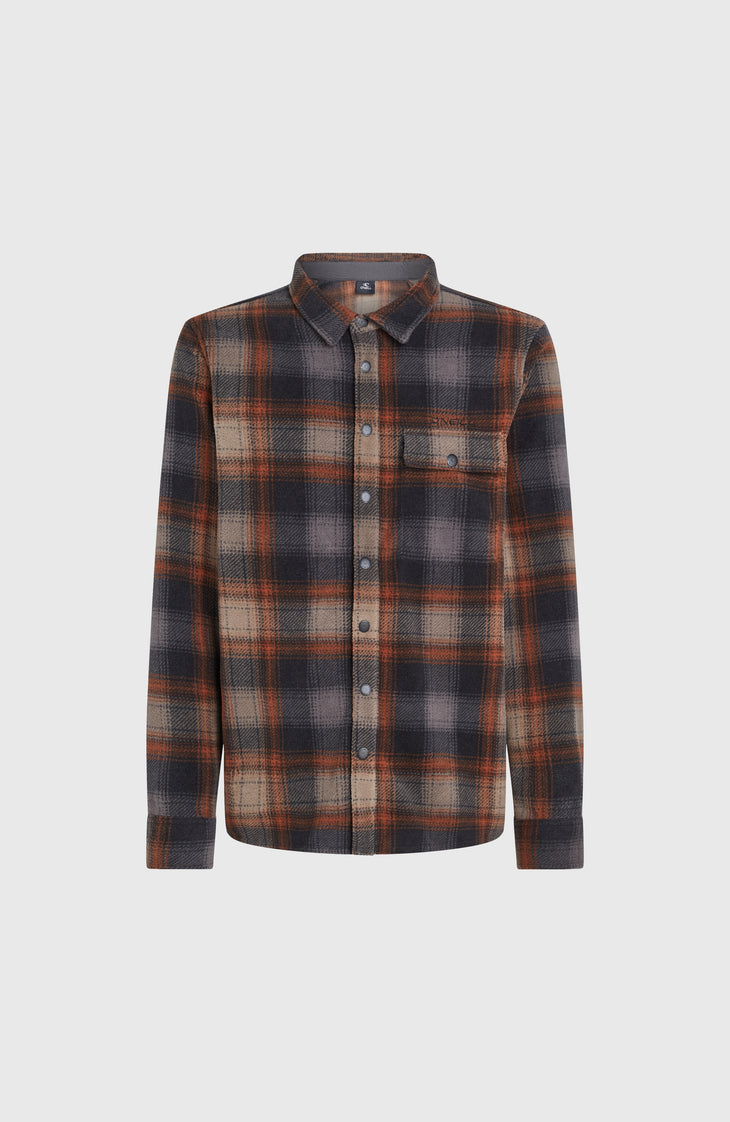 Superfleece Shirt | Grey Check Small
