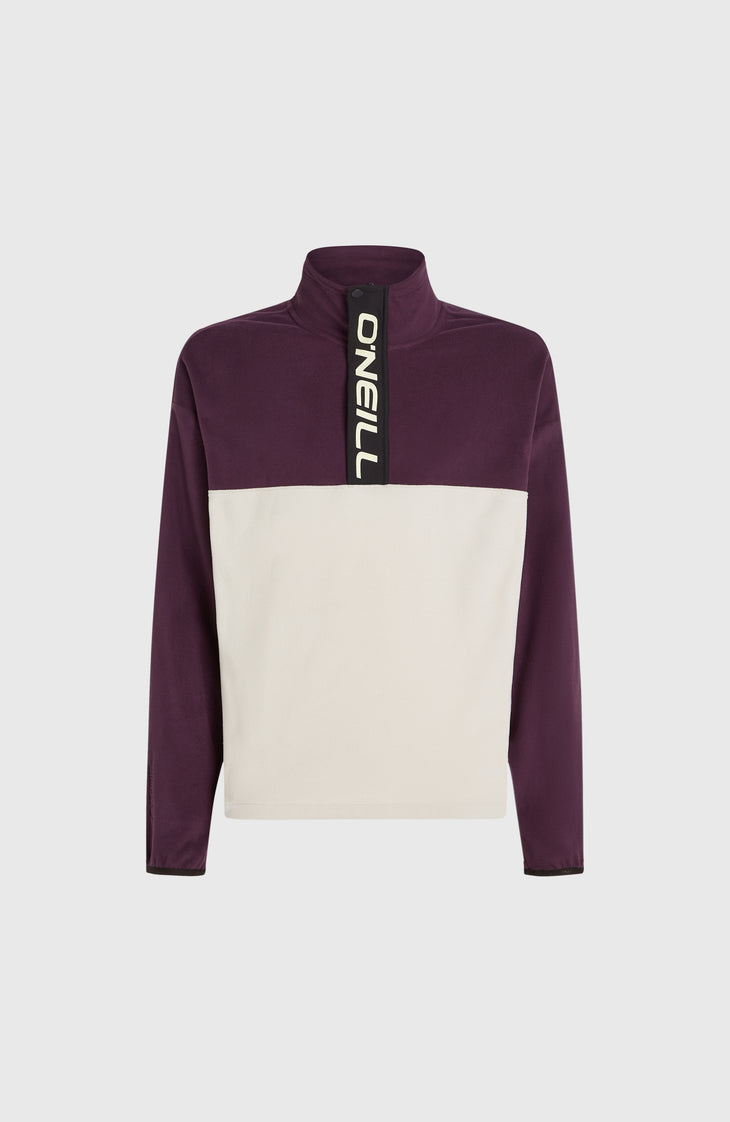 O'Riginals Polartec® 100 Fleece | Aubergine Colour Block