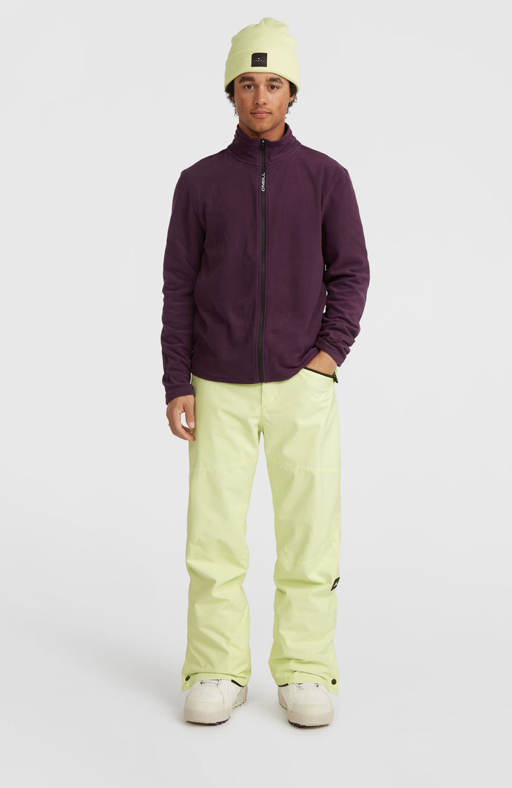 Jack's Polartec® 100 Full-Zip Fleece | Aubergine