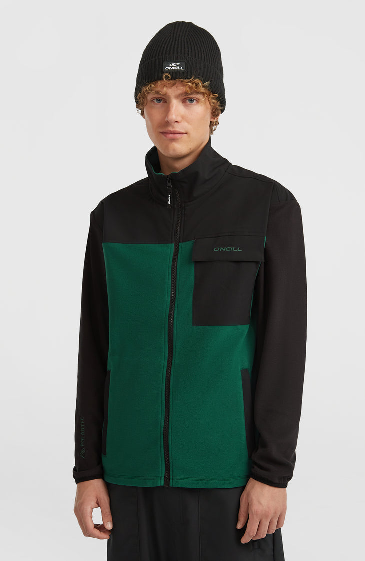 FWC'Peak Polartec® Fleece | Emerald Envy Colour Block