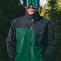FWC'Peak Polartec® Fleece | Emerald Envy Colour Block