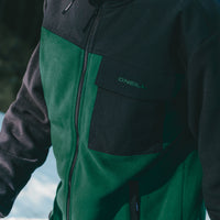 FWC'Peak Polartec® Fleece | Emerald Envy Colour Block