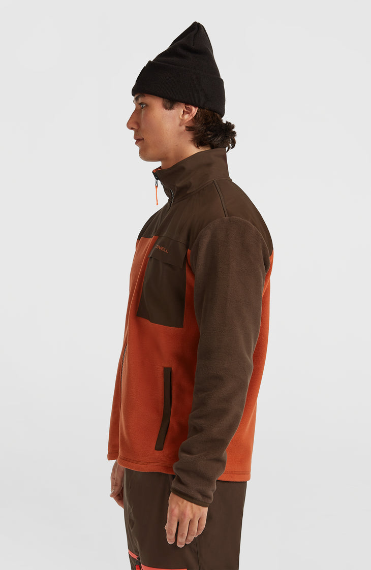 FWC'Peak Polartec® Fleece | Coffee Bean Colour Block