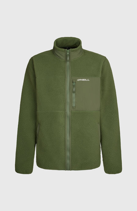 Must-Have High-Pile Full-Zip Fleece | Surface Algae