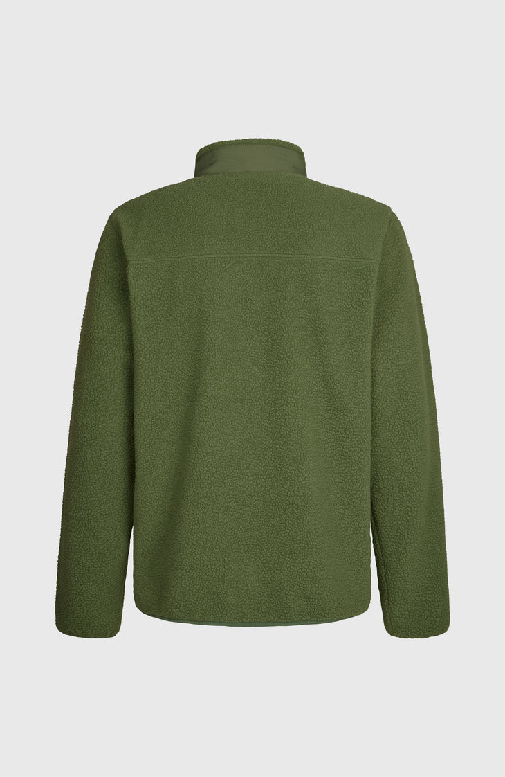 Must-Have High-Pile Full-Zip Fleece | Surface Algae