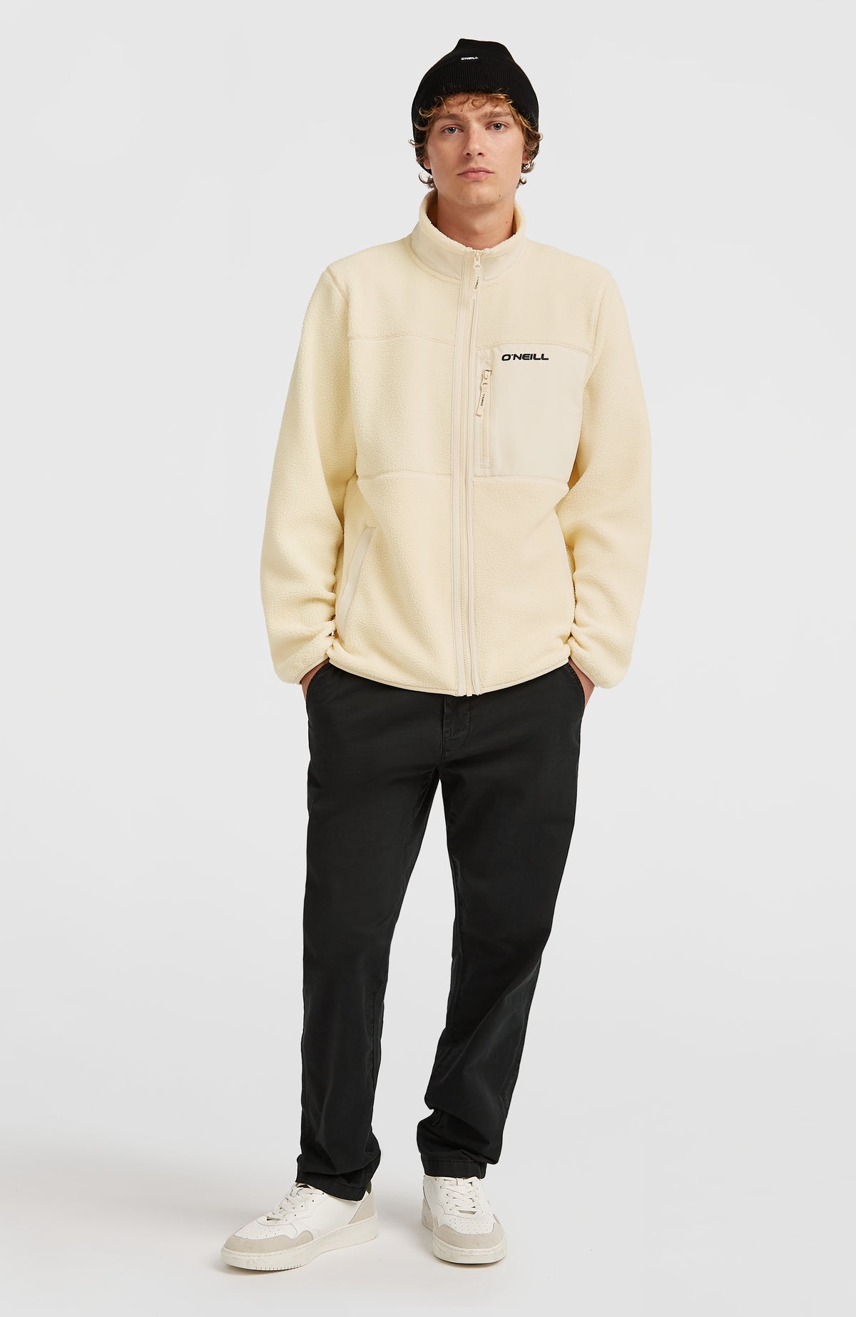 Must-Have High-Pile Full-Zip Fleece | Macaron