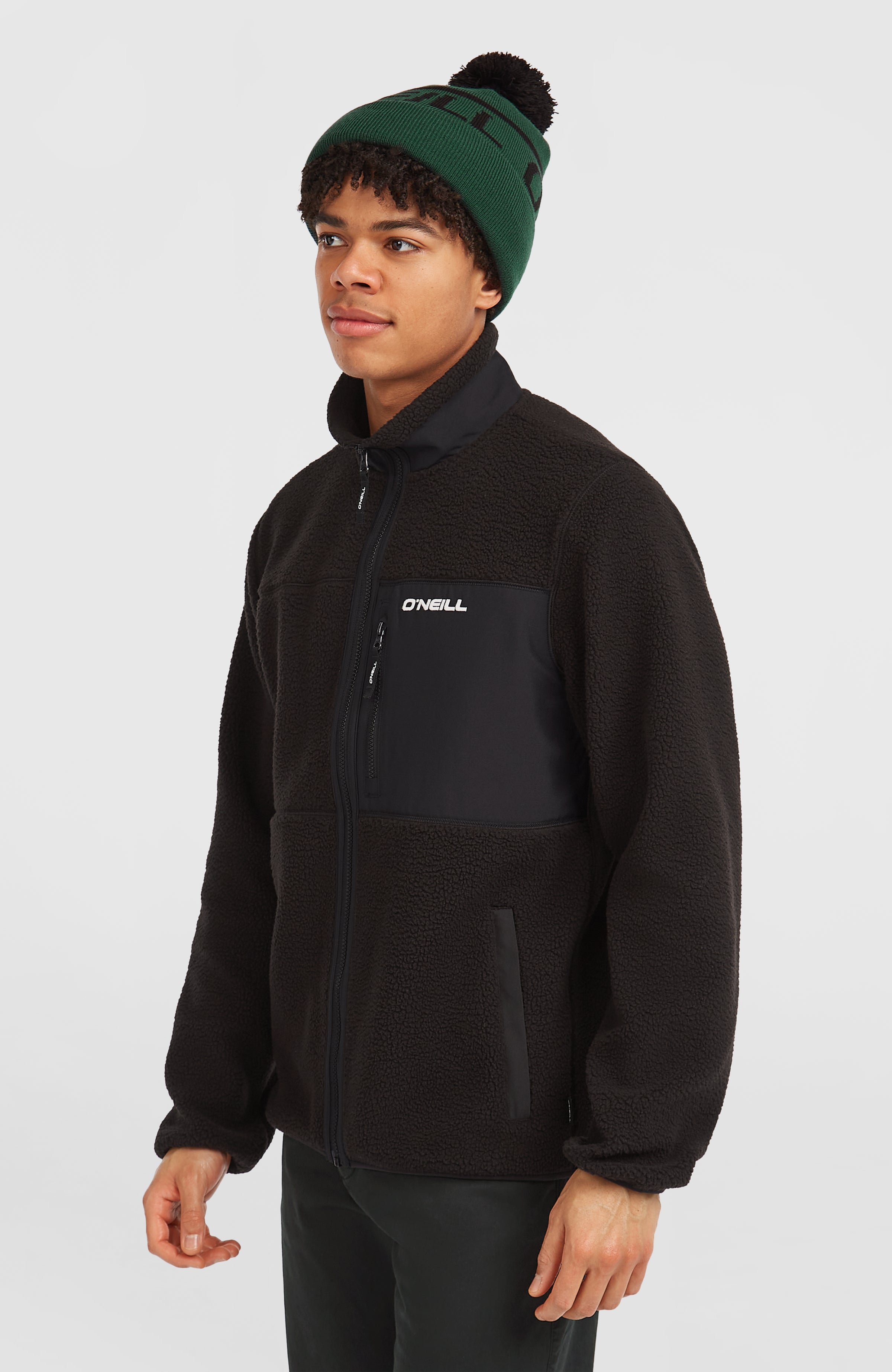 Must-Have High-Pile Full-Zip Fleece | Black Out – O'Neill