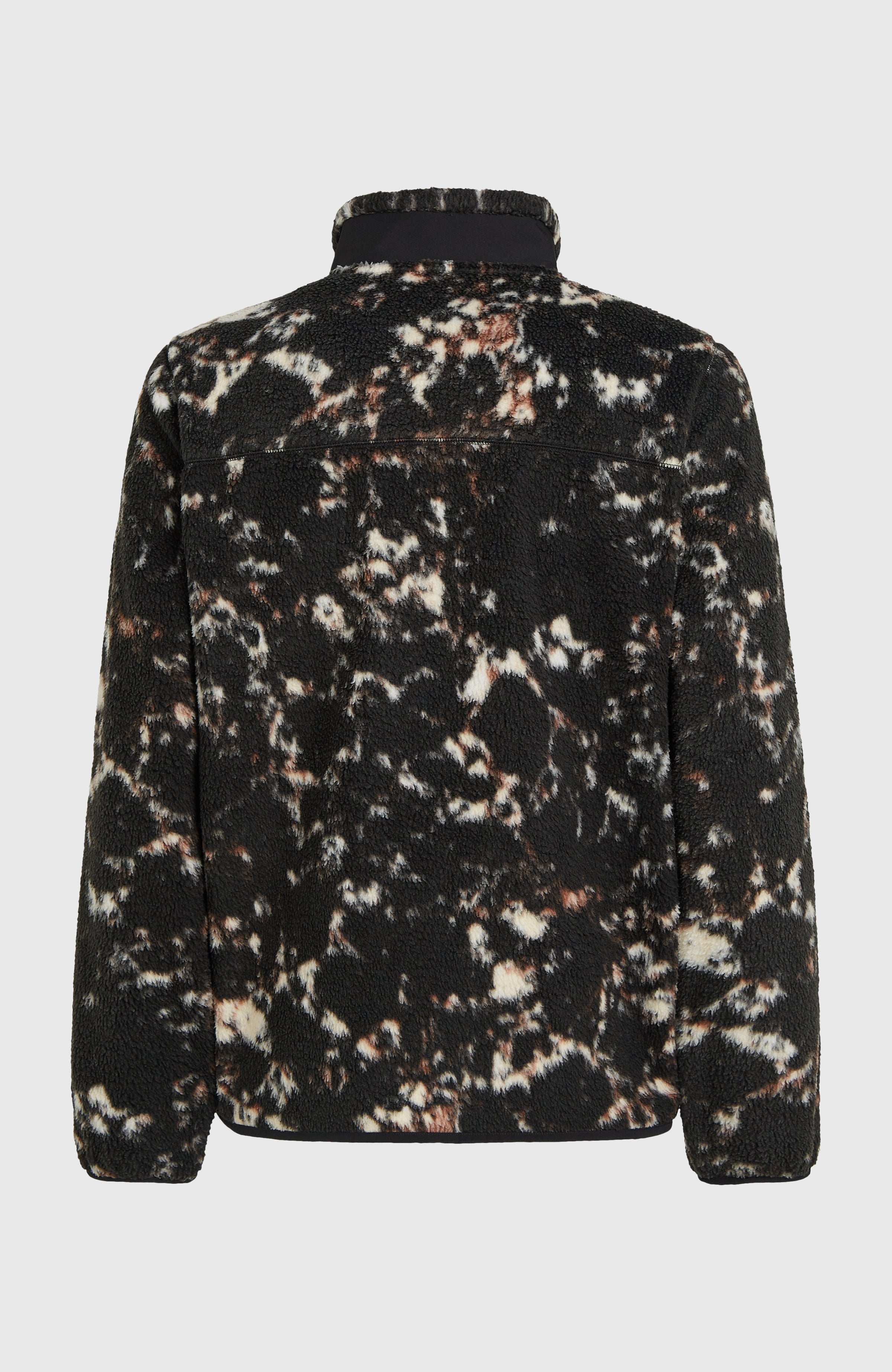 Must-Have High-Pile Full-Zip Fleece | Black/Beige Quarry – O'Neill