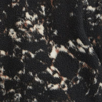 Must-Have High-Pile Full-Zip Fleece | Black/Beige Quarry