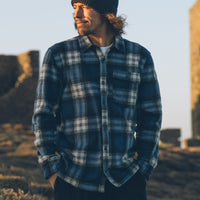 O'Riginals Superfleece Shirt | Mozart Blue Check
