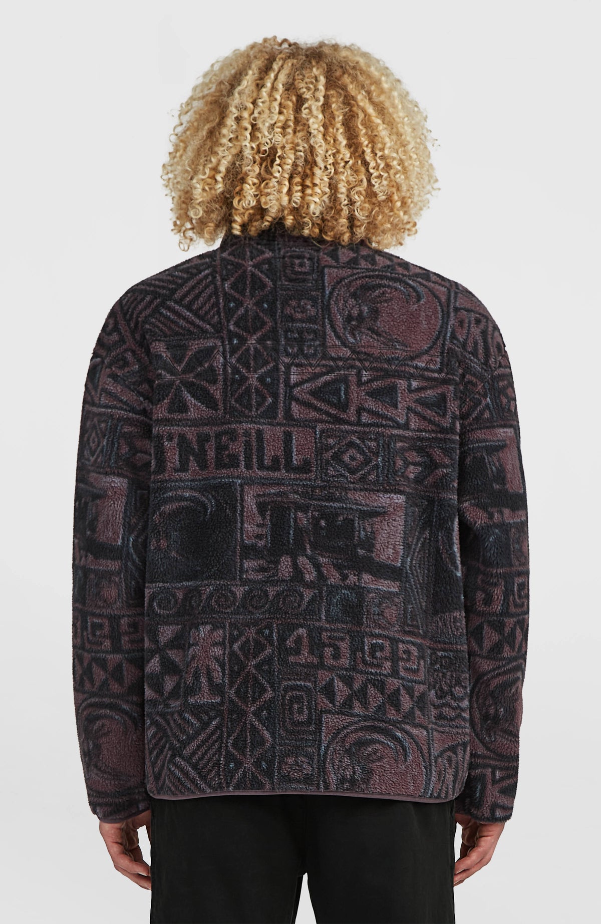 O'Riginals Half-Zip Fleece | Purple Stamps