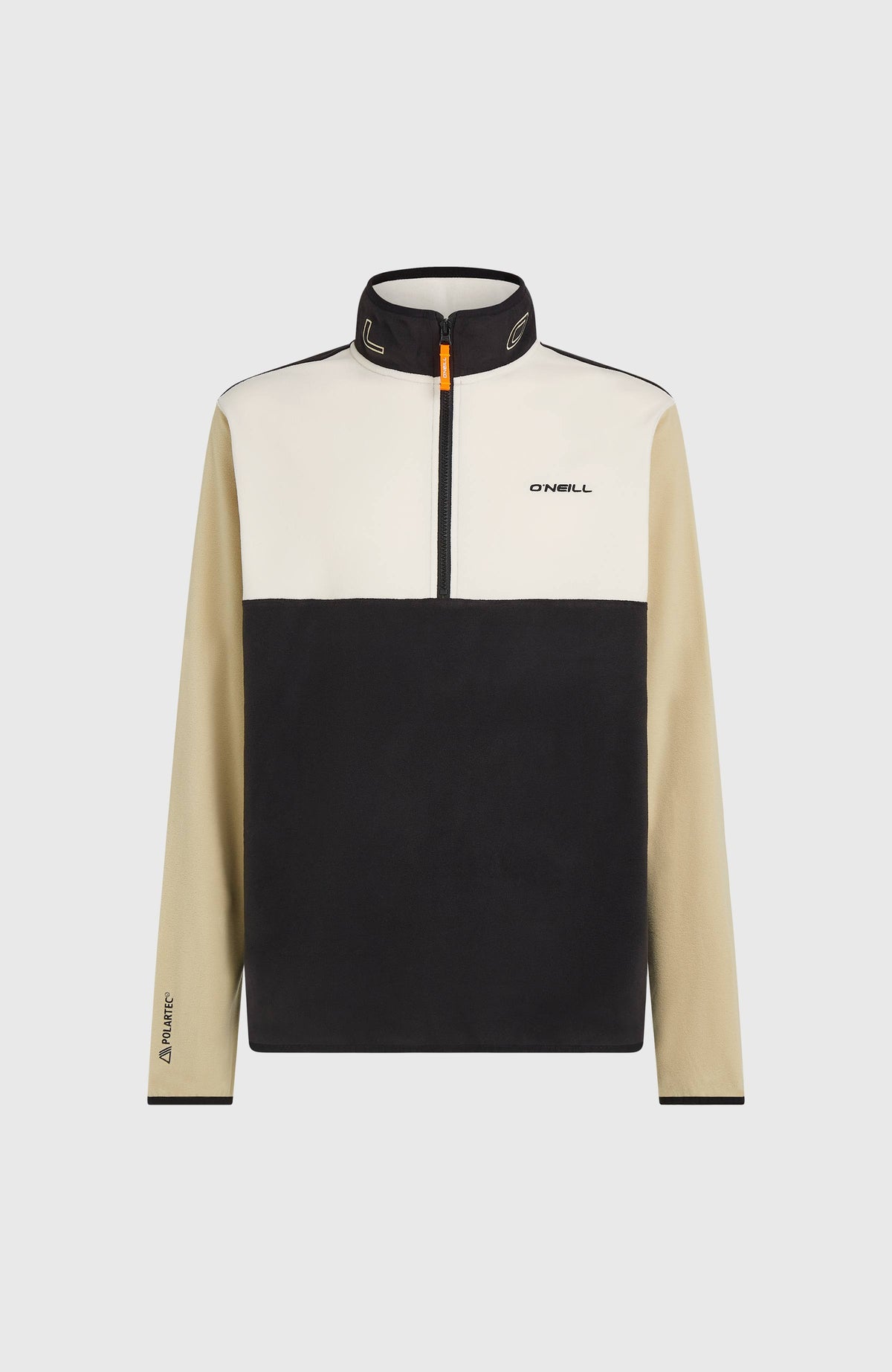 FWC'Cruz Triple Polartec® Half-Zip Fleece | Linen White Colour Block