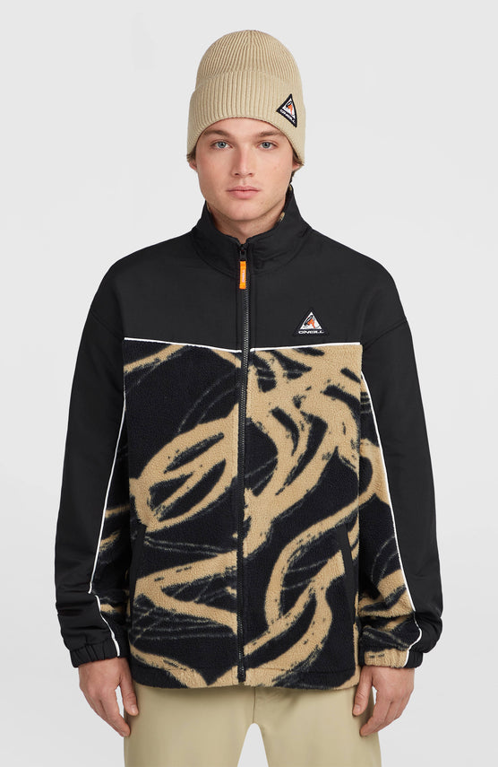 FWC'Play Full-Zip Hyperfleece | Beige Snowtracks