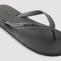 Profile Small Logo Sandals | Asphalt