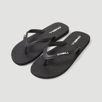 Profile Small Logo Sandals | Black Out