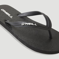 Profile Small Logo Sandals | Black Out