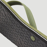 Profile Logo Sandals | Deep Lichen Green