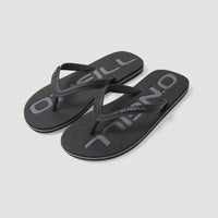 Profile Logo Sandals | Black Out