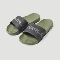 Logo Slides | Deep Lichen Green