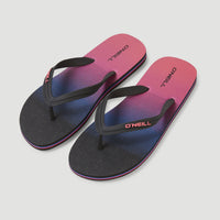 Profile Gradient Sandals | Black Simple Gradient