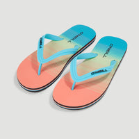 Profile Graphic Sandals | Living Coral Simple Gradient Panel